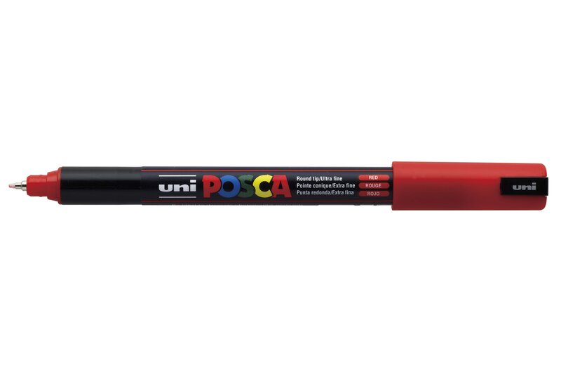 UNI POSCA MARKER PC-1MR/MD 40 red