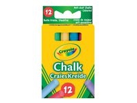 Tavelkrita CRAYOLA kulört 2x6 färger