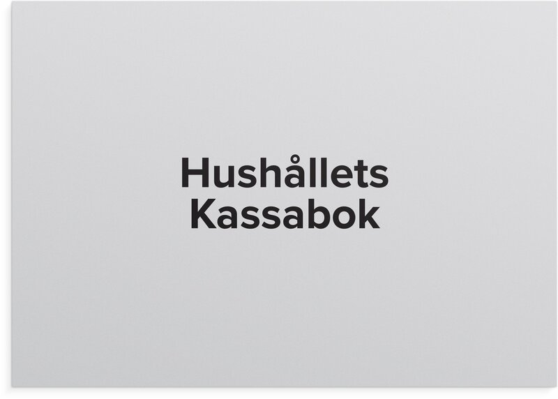 Hushållets kassabok A4L